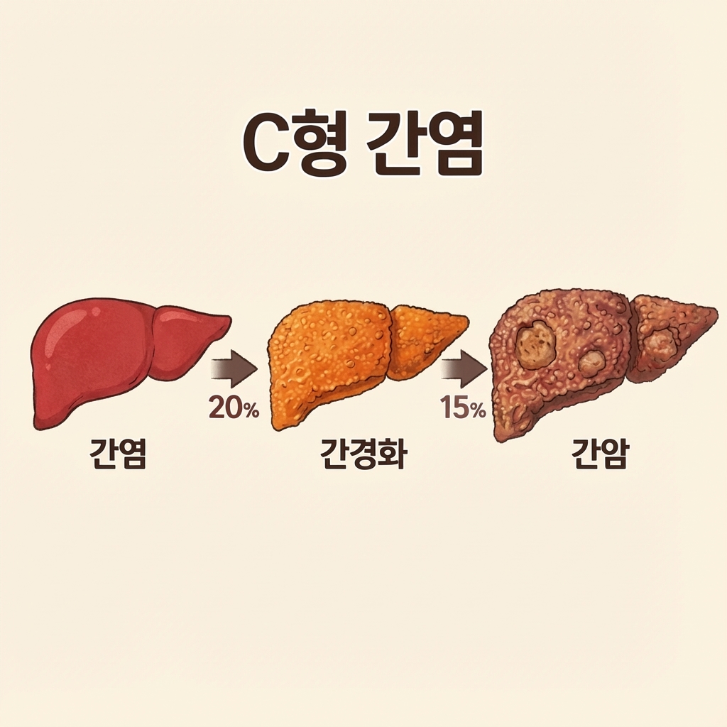 간염 진행