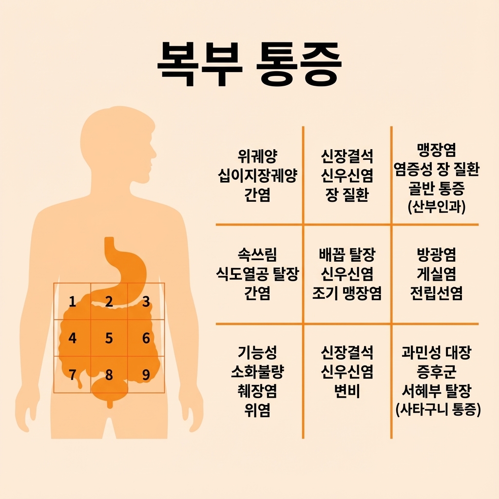복부통증