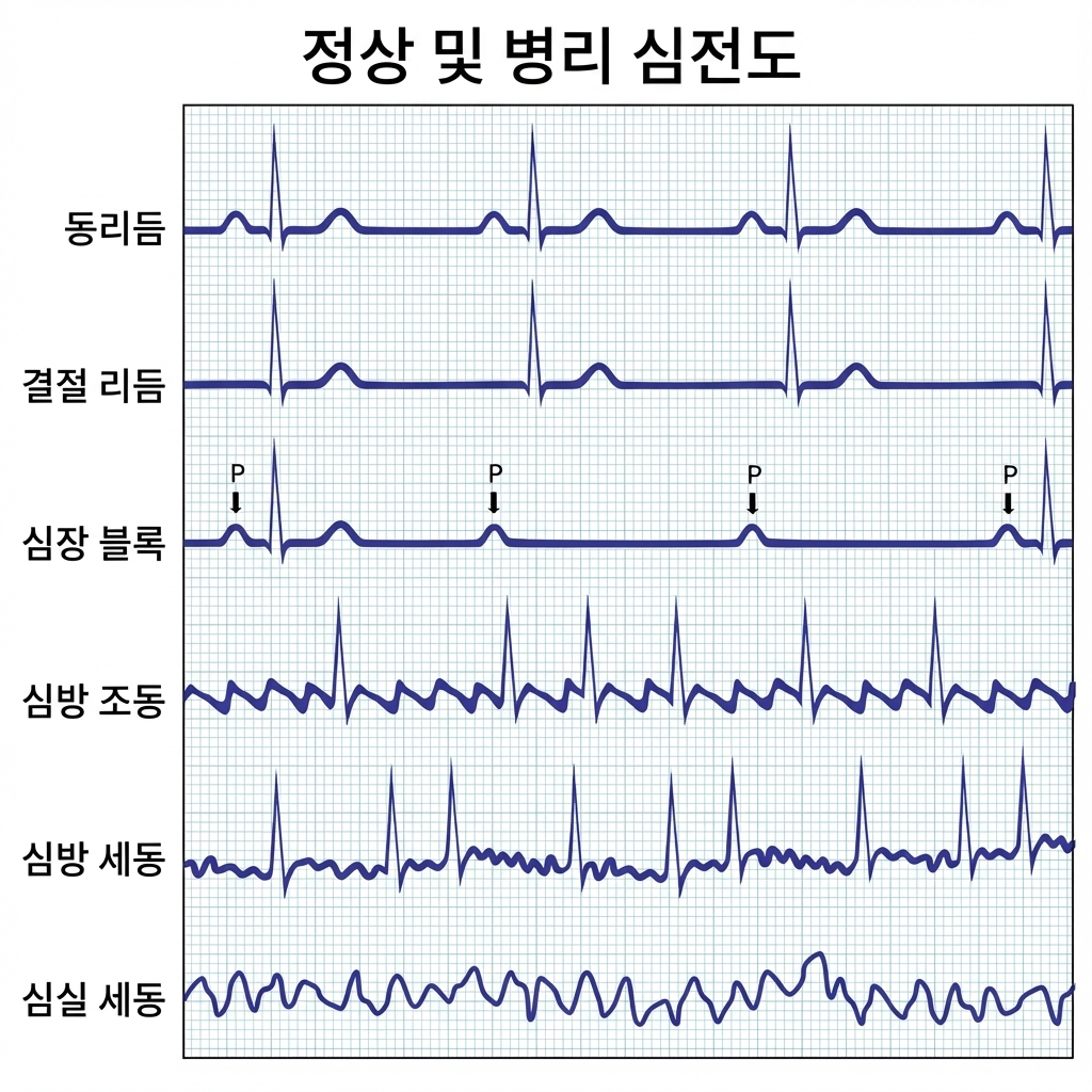 심전도 검사 결과