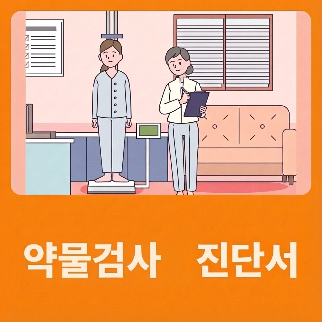 약물검사진단서