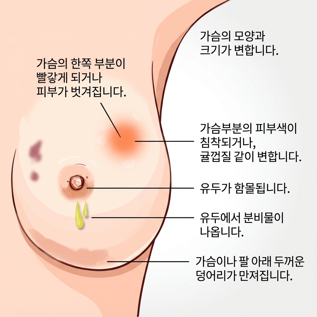 유방암 우려 증상