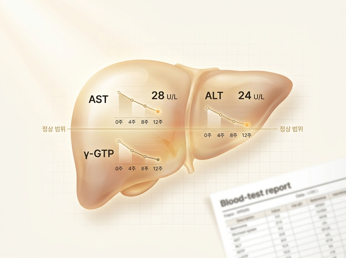 간 회복 개념 이미지